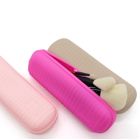 Cosmetic Brush Holder Factory - Magnetic Silicone Travel Organizer
