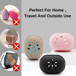 粉扑盒供应商-硅胶双面透气