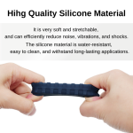 行李箱轮罩厂家-定制柔软硅胶8件套