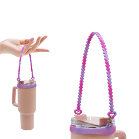 Water Bottle Handle Supplier - Factory Supply Soft Silicone Carrier