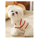 宠物衣服厂家-时尚休闲可爱薄绒软面料秋季