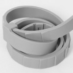 狗项圈厂家-批发纯色PU皮革链现代配件