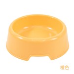 宠物喂食碗厂家-批发圆形纯色不锈钢双碗