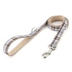 狗牵引绳厂家-30cm短带加垫手柄强耐用尼龙