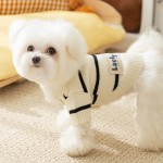 宠物衣服厂家-时尚休闲可爱薄绒软面料秋季