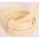 狗项圈厂家-批发纯色PU皮革链现代配件