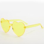 派对太阳镜厂家-马德辛促销心形果冻糖粉色