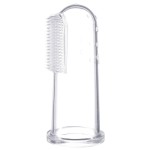 宠物指套牙刷厂家-硅胶材质可水洗清洁用品