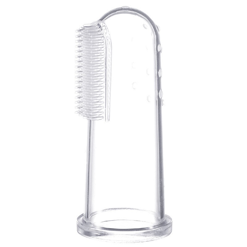 宠物指套牙刷厂家-硅胶材质可水洗清洁用品