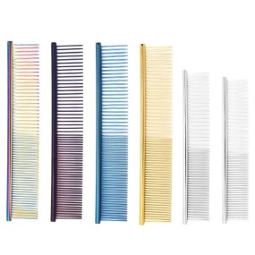 Pet Comb Factory - New Product Sustainable Stainless Steel Dense Teeth Design