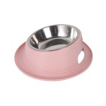 宠物喂食器厂家-北欧陶瓷双碗带木架