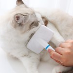 宠物针梳厂家-狗猫去毛软触按摩