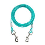 狗项圈厂家-可爱花朵水钻可调PU皮革镶钉