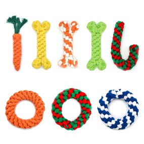 Pet Rope Toys Factory - Wholesale Custom Luxury Cotton Bone Interactive Small