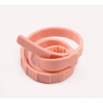 狗项圈厂家-批发纯色PU皮革链现代配件