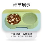 宠物护颈碗厂家-批发马卡龙猫耳可爱形状塑料