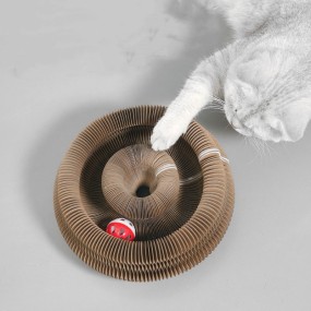 Cat Scratch Board Factory - 2025 Organ with Bell Grinding Claw Corrugated Paper