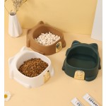 宠物水碗厂家-自动圆形塑料易用防堵塞