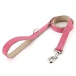 狗牵引绳厂家-30cm短带加垫手柄强耐用尼龙