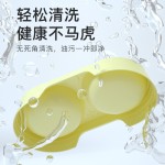 宠物护颈碗厂家-批发马卡龙猫耳可爱形状塑料