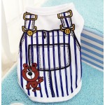 宠物衬衫厂家-夏威夷透气夏季菠萝火烈鸟图案