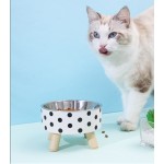 宠物喂食碗厂家-蛋黄塑料单双碗防滑可拆