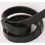 狗项圈厂家-批发纯色PU皮革链现代配件