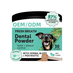 Dog Breath Freshener Factory - OEM Dental Powder Plaque Off