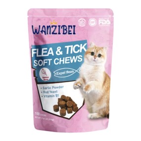 Flea Tick Chews Supplier - OEM/ODM Cat Defense 120ct