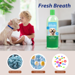 狗饮水添加剂厂家-清新口气牙齿清洁无需牙刷