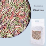 OEM豆腐猫砂厂家-环保竹炭结团木制