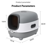 紫外线猫砂盆厂家-批发超大号杀菌全封闭