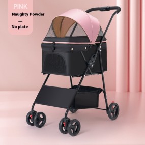 Dog Stroller Supplier - Wholesale Portable with Storage Basket Foldable
