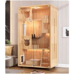 室内猫别墅厂家-超大号全实木双层柜