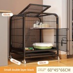 OEM ODM猫笼厂家-可定制不锈钢3层