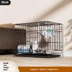 宠物笼厂家-室内单多层可折叠铁丝钢