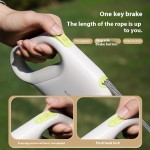 狗散步绳厂家-批发5米可伸缩可调反光