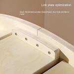 猫跑步机厂家-环保实木彩色静音健身轮