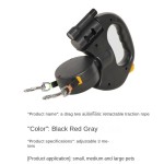 宠物牵引绳厂家-自动伸缩双头3米尼龙