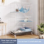 钢制猫笼厂家-高品质折叠大号现代耐用