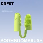 宠物牙刷厂家-双指硅胶双指牙齿护理