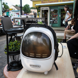 猫背包厂家-大空间气泡遮阳人体工学3D设计