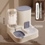 宠物喂食器厂家-2合1自动可拆卸食物存储饮水器