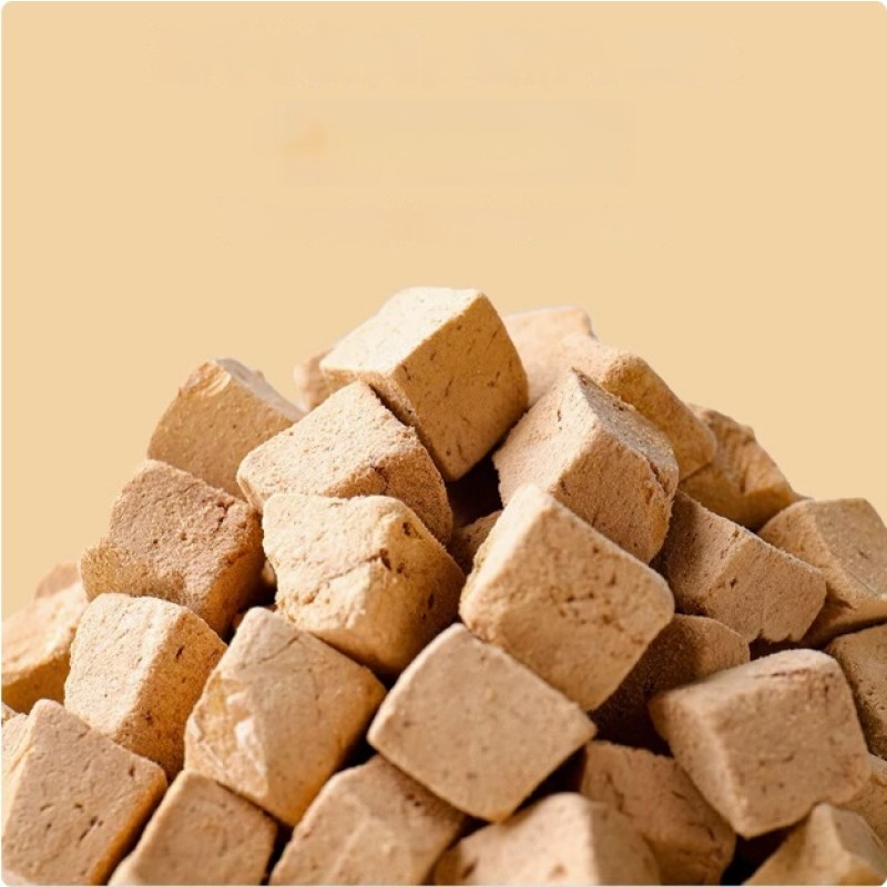 冻干宠物食品厂家-OEM/ODM高蛋白鸭肝颗粒