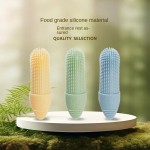 硅胶牙刷套厂家-猫狗牙齿清洁石防污