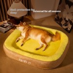 宠物窝厂家-通用椭圆形犬舍毛绒耐咬不粘毛