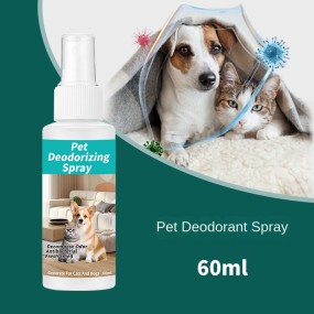 Pet Deodorant Spray Factory - 60ml Sterilization Perfume Urine Odour Removers