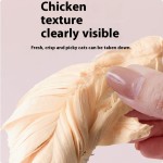 冻干宠物零食厂家-OEM/ODM定制鸡胸高蛋白