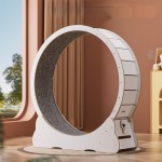 猫跑步机厂家-环保高纤维彩色静音健身轮