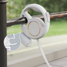 狗散步绳厂家-热销TikTok便携自动牵引尼龙